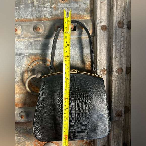 Vintage Croc pattern clutch - Picture 2 of 3